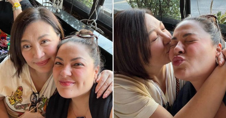 Sharon Cuneta comforted by daughter KC Concepcion after passing of Cherie Gil