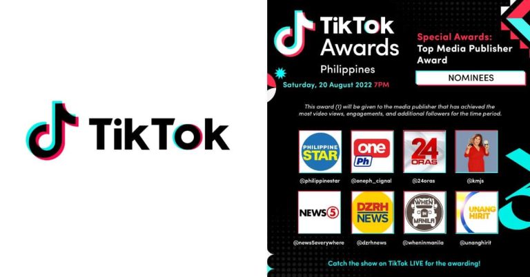 STAR gets nominated for Top Media Publisher in TikTok Awards 2022