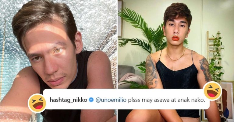 Nikko Natividad has a funny reaction to Jake Ejercito searching him on Instagram