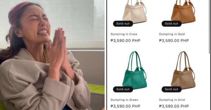 Kim Chiu's first handbag collection sells out in one week - Latest Chika