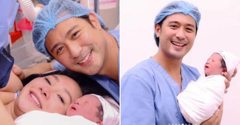 Rocco Nacino welcomes firstborn with wife Melissa Gohing