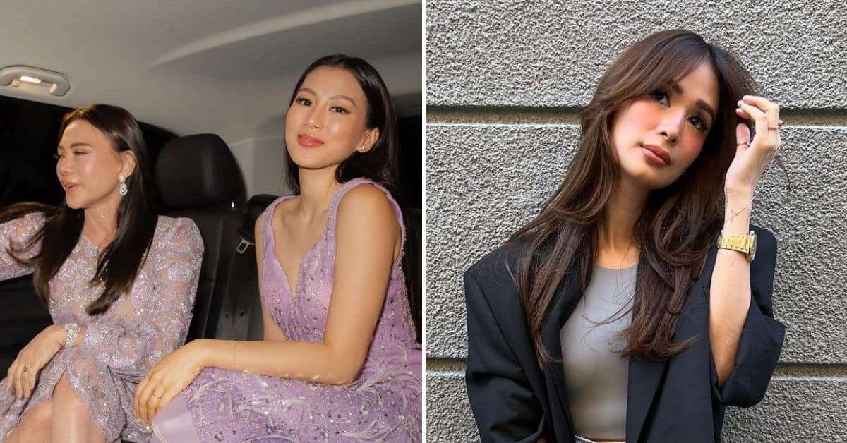 Heart Evangelista and Dr. Vicki Belo exchange pleasantries at