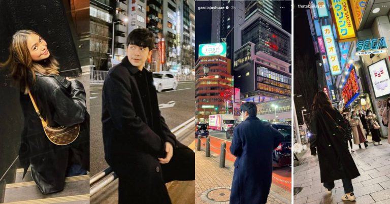 Joshua Garcia, Bella Racelis spotted in Japan