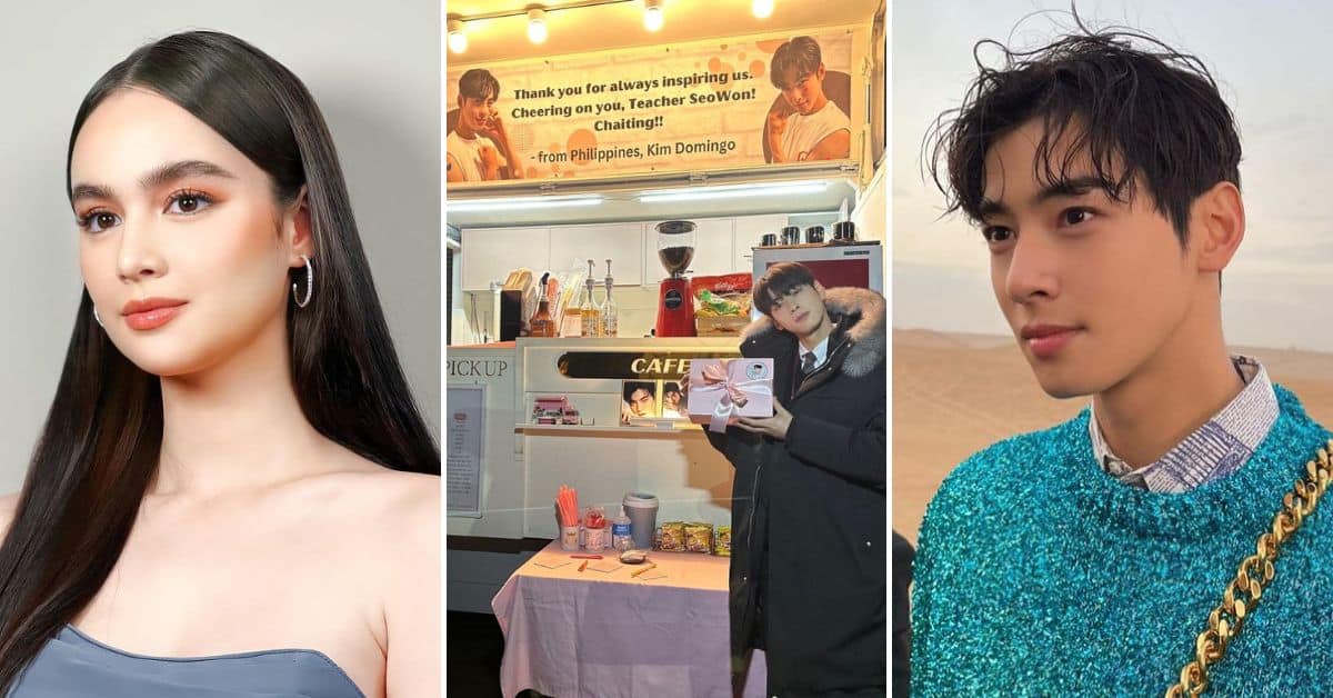 Korean star Cha Eun-woo posts 'Thank You' message for Kapuso star Kim  Domingo