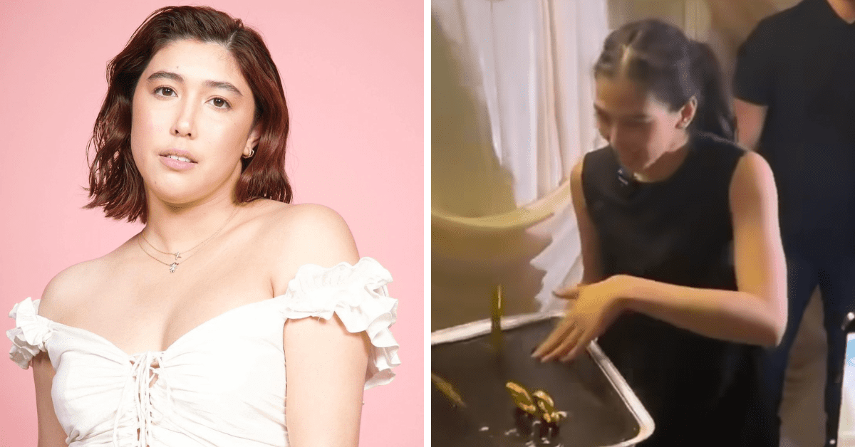 Dani Barretto Speaks Up On Viral Alex Gonzaga Cake Smearing Video Latest Chika