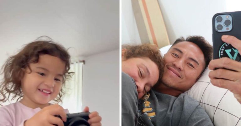 WATCH: Baby Lilo gets kilig over her parents Philmar Alipayo and Andi Eigenmann