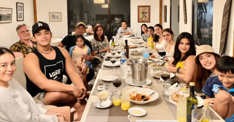 Sunshine Cruz, Cesar Montano join families for New Year’s celebration