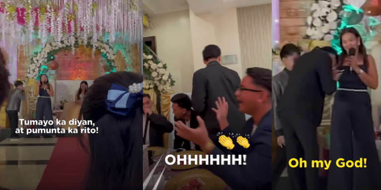 This is the standard: Teenager bravely introduces himself to parents of girl he’s courting during debut party