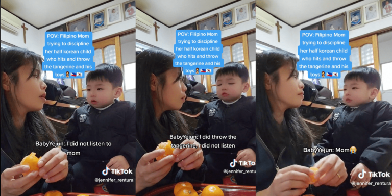 Pinay mom wows netizens after showcasing Filipino parenting style to half-Korean son