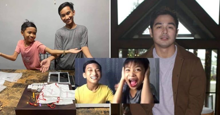 Benjamin Alves sends gifts to kids in viral meme