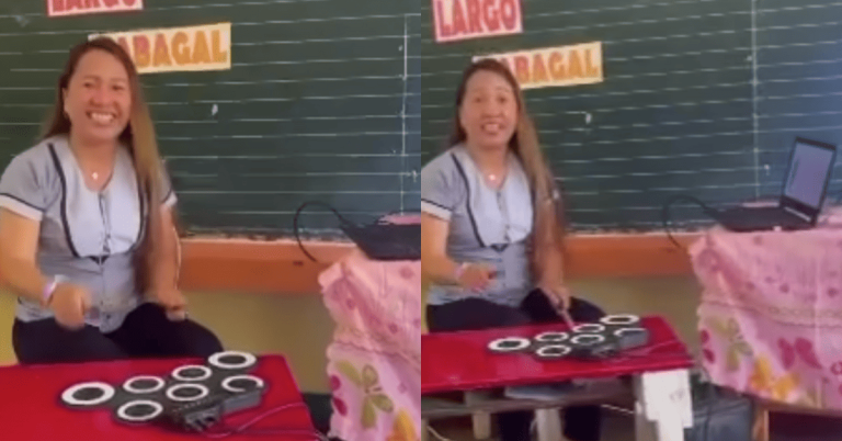 ‘Drummerist’ teacher from Ozamiz City goes viral on social media for showcasing musical talent
