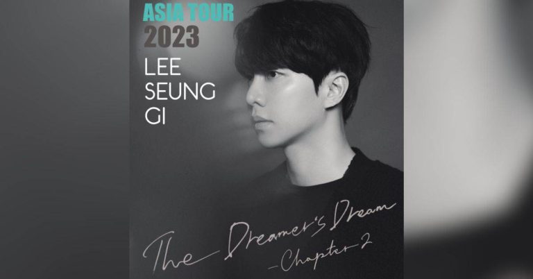 Lee Seung-Gi returns to Manila for ‘The Dreamer’s Dream: Chapter 2’ concert
