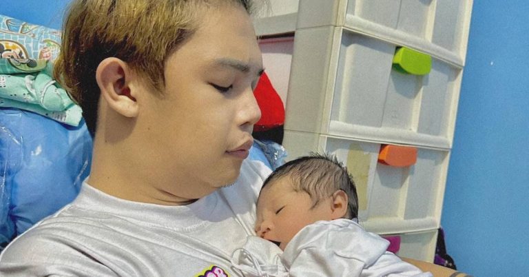 Xander Ford disappointed as guests were no-show at baby boy’s baptism