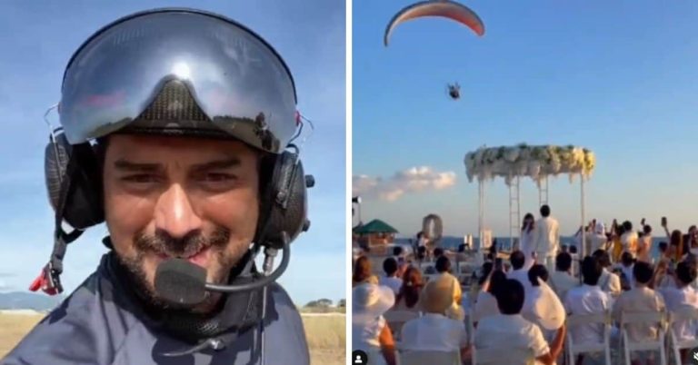 Ian Veneracion makes epic entrance in Cathy Garcia’s wedding