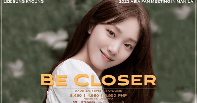 Lee Sung Kyung is coming back to Manila for fanmeet in July