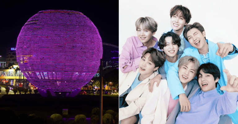 SM MOA Globe turns purple for BTS’ 10th anniversary