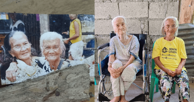 90-year-old twins from Quezon wow netizens with their unique bond since 1933