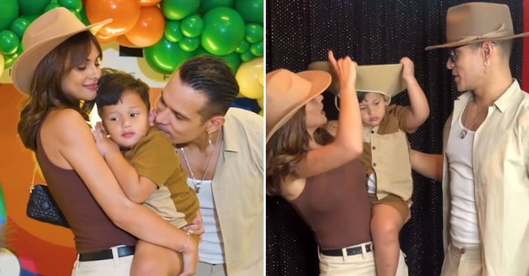Max Collins, Pancho Magno celebrate son Skye’s 3rd birthday together