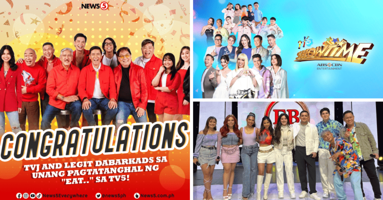 How did E.A.T. pilot telecast fare vs Eat Bulaga, It’s Showtime in TV ratings game?