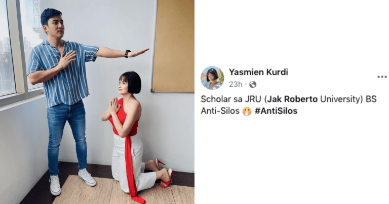 Yasmien Kurdi humors netizens with ‘BS Anti-Silos scholarship’ at ‘Jak Roberto University’