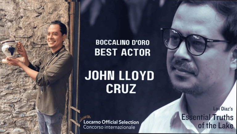 John Lloyd Cruz hailed Best Actor at 76th Locarno filmfest
