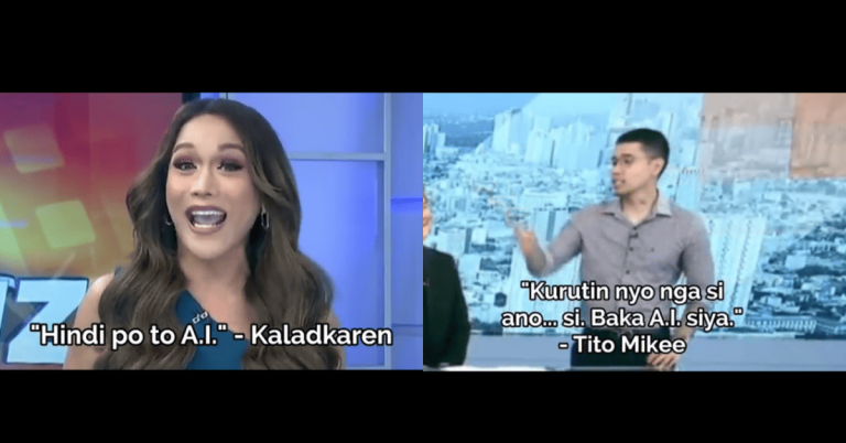 Did TV5’s Kaladkaren and Mikee Reyes just throw shade at GMA’s AI sportscasters?