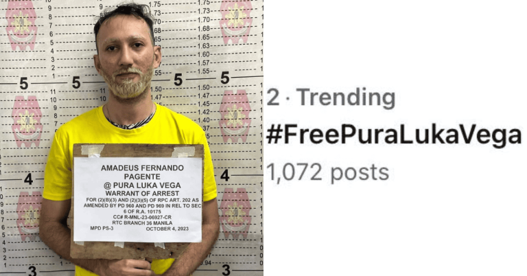 #FreePuraLukaVega trends on X after drag artist’s arrest in Manila