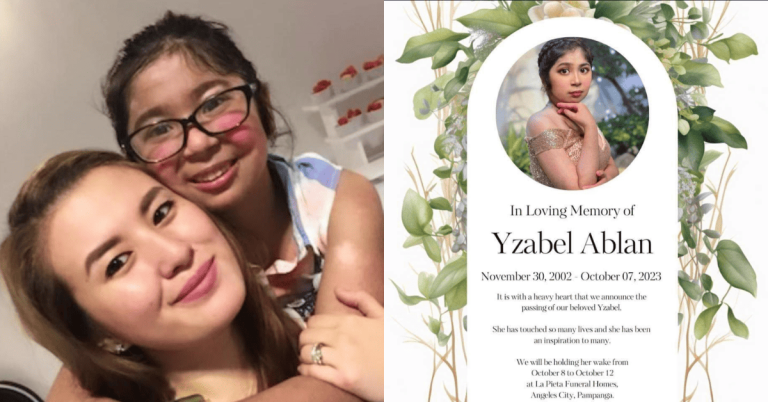 Daughter of Janna Dominguez, Mickey Ablan passes away
