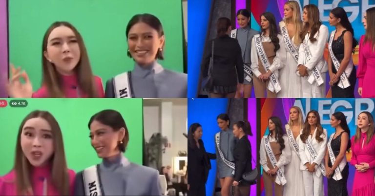 ‘Uwi ka na, MMD’: Pinoy pageant fans react to viral video of Michelle Dee allegedly being disrespected at post-Miss U event
