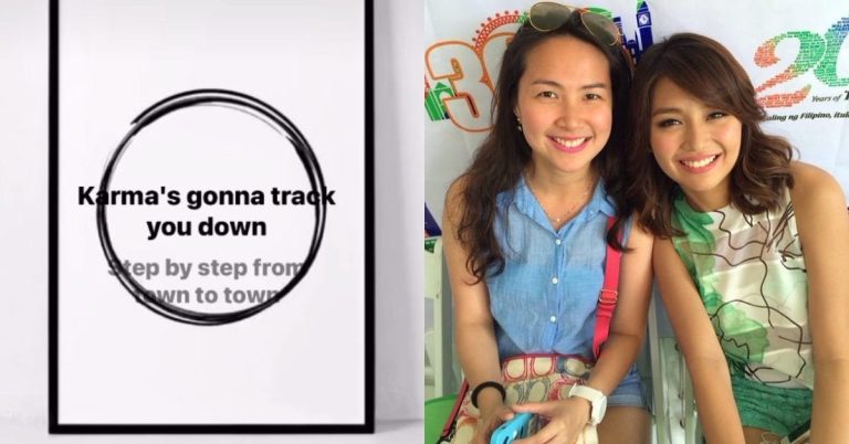 Sister of Kathryn Bernardo posts ‘Karma’ lyrics amid KathNiel split