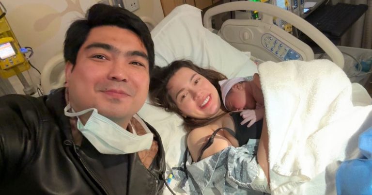 Jolo Revilla welcome baby girl with wife Angelica Alita