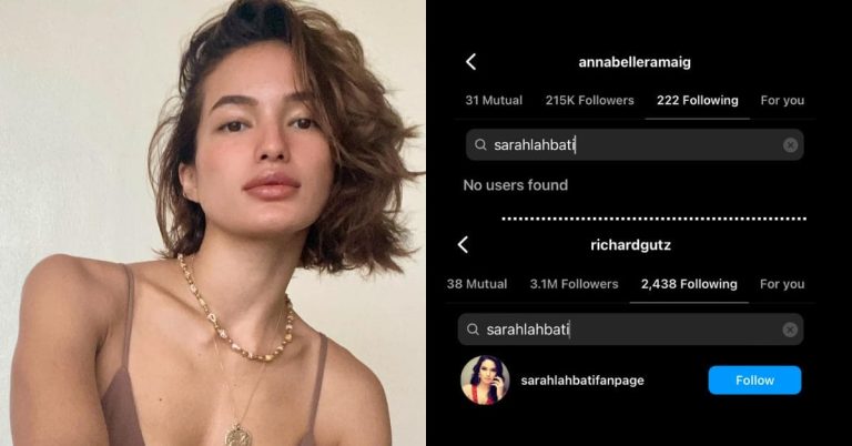 Annabelle Rama also unfollows Sarah Lahbati, denies liking actress’ New Year post