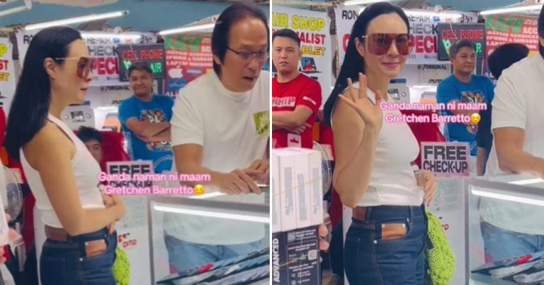 Gretchen Barretto, Atong Ang spotted shopping together in Greenhills