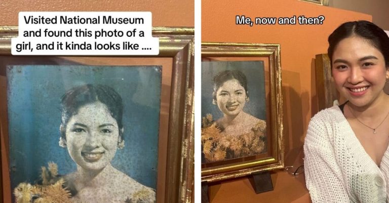 ‘Reincarnation?’: Netizen’s ‘resemblance’ with Belen Ocampo’s 1950 foto-óleo goes viral