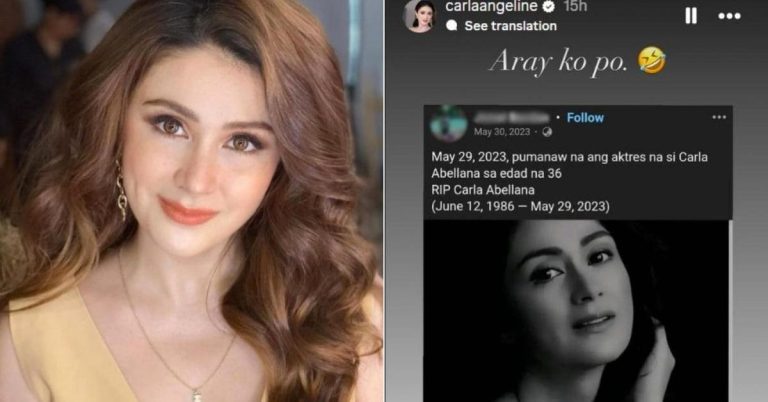 Carla Abellana laughs off death hoax on social media