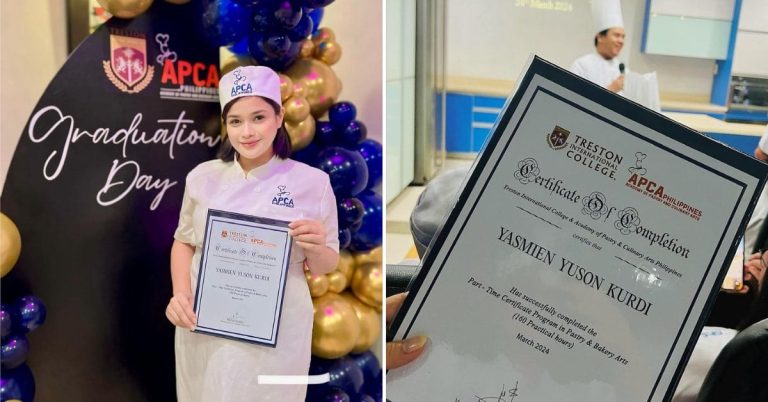 Yasmien Kurdi finishes pastry and culinary arts course while pregnant with second child
