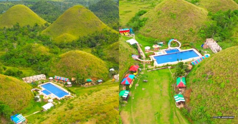 Netizens question private resort built in the middle of Chocolate Hills