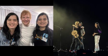 Ed Sheeran jams with Ben&Ben’s ‘Maybe The Night’ during Manila tour