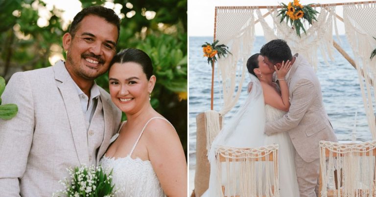 Angelica Panganiban and Gregg Homan hold second wedding in Siargao
