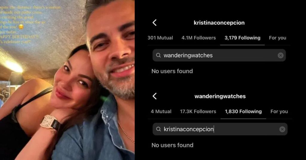 Did KC Concepcion unfollow non-showbiz boyfriend on Instagram?