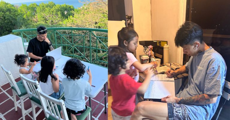 Single father shares life with 3 kids, stresses importance of co-parenting