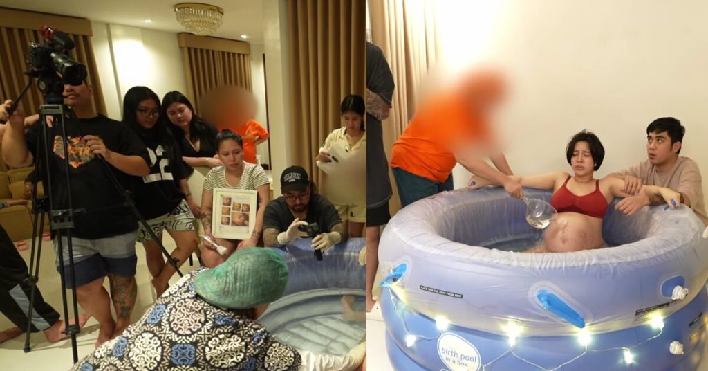 ToRo family witnesses Papi Galang deliver third child in water birth