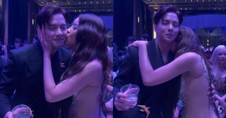 Herlene Budol ‘wins’ a chance to kiss Alden Richards at GMA Gala 2024