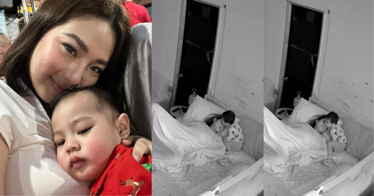 Rita Daniela captures CCTV footage of heartwarming moment with son Uno