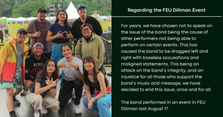Ben&Ben addresses ‘singitan’ issue, past accusations after campus gig issue