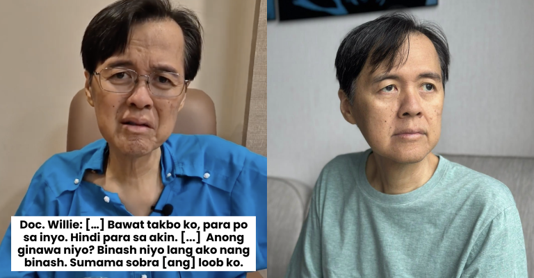 Doc Willie Ong admits being hurt from bashing he received last 2022 election campaign