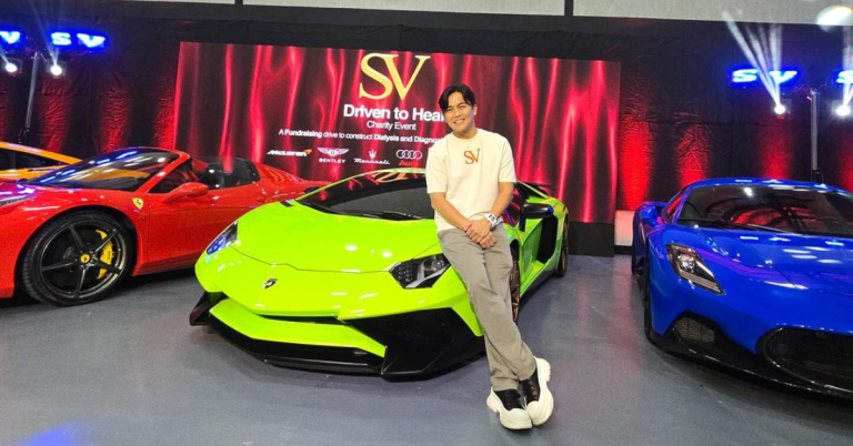 Sam Verzosa auctions personal luxury cars to fund dialysis center construction