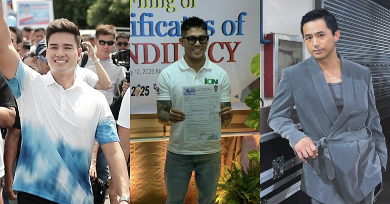 Marco Gumabao, Enzo Pineda, Ion Perez file their candidacies for the 2025 elections