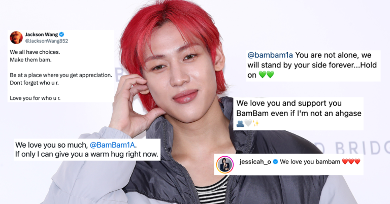 K-pop stars, fans show support for BamBam amid concerns about his mental health