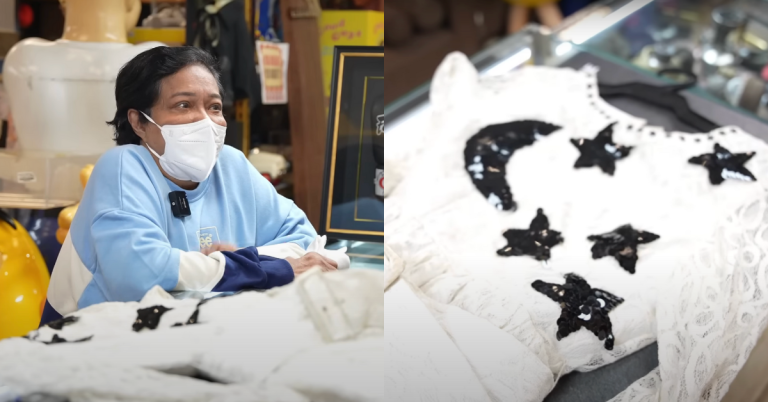 Nora Aunor brings her ‘Tawag ng Tanghalan’ winning dress to Boss Toyo